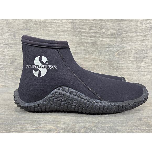 Scuba Pro Black Neoprene 5MM Diving Booties Size XS / 6 - Picture 1 of 10